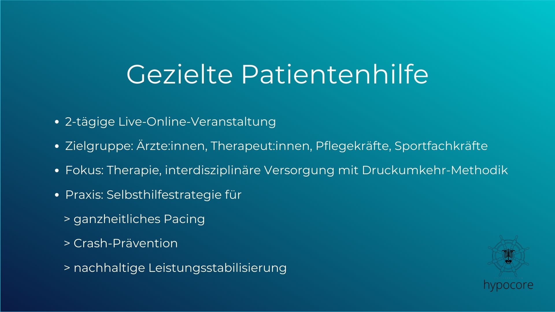 Patientenhilfe bei Fatigue