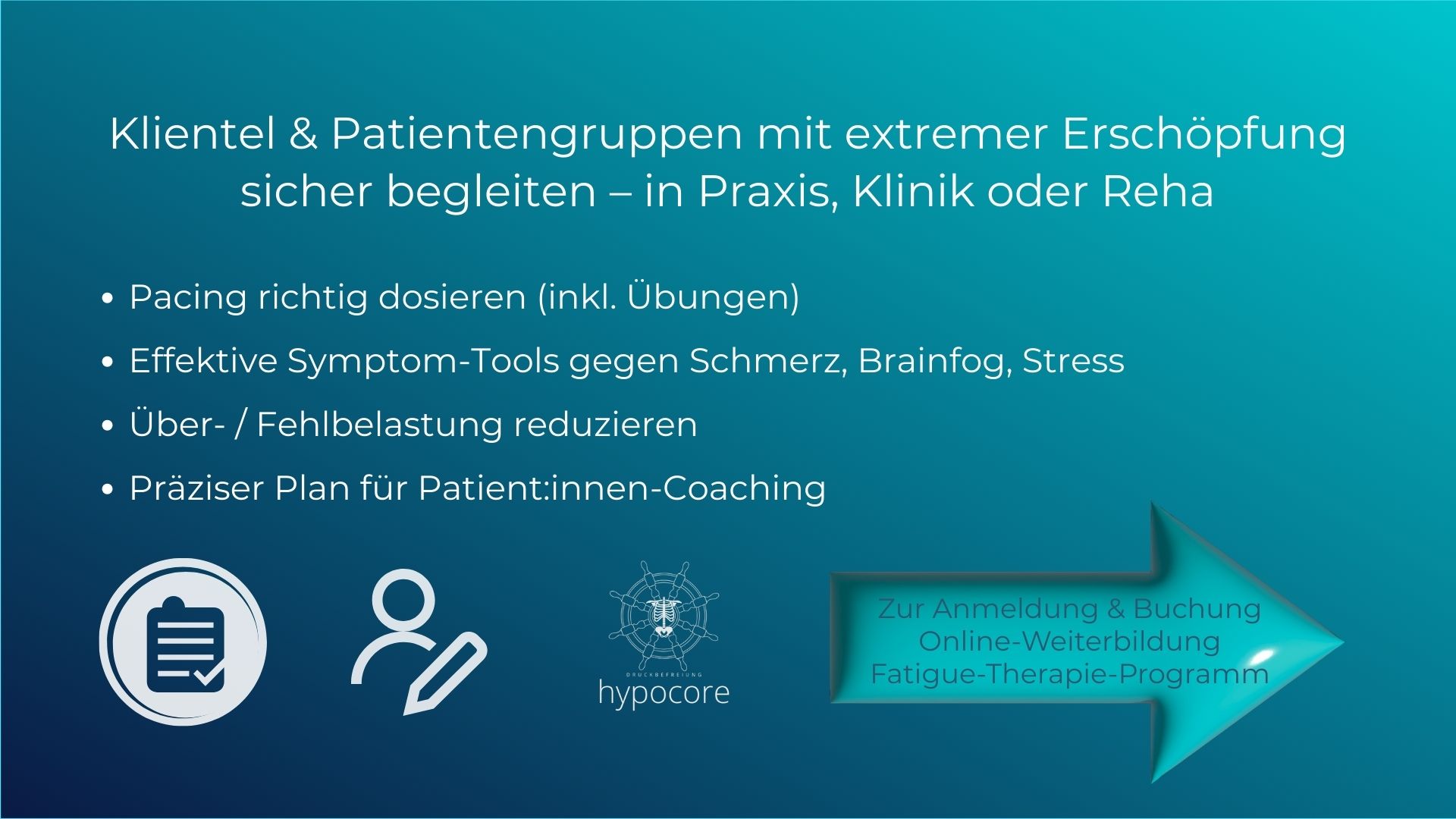 Weiterbildung Anmeldung