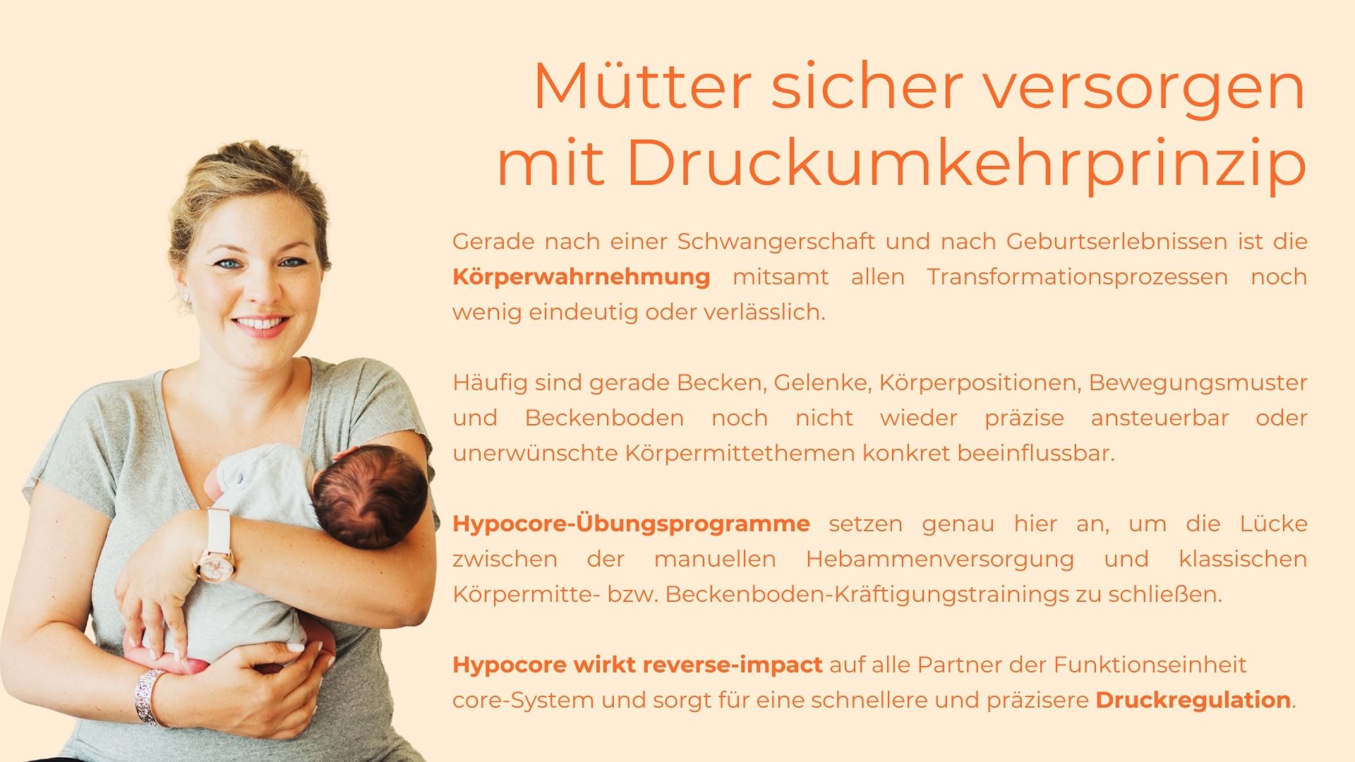 Hypocore Hebammen Weiterbildung Druckumkehr