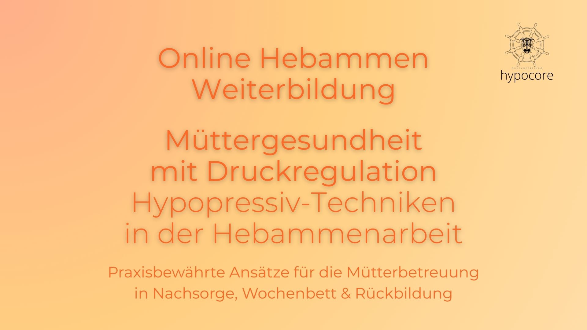 Hypocore HebammenWeiterbildungOnline
